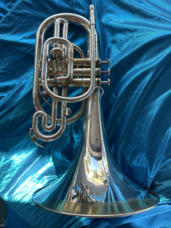 Yamaha Mellophone YMP201MS Silver plated Reverb