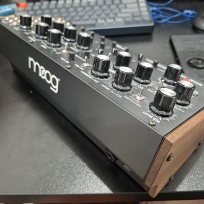 Moog DFAM Drummer From Another Mother Semi-Modular Analog Percussion Synthesizer 2018 - Present - Black/Wood image 3
