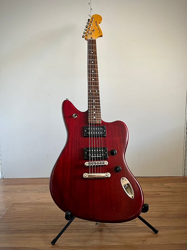 Fender Moder Player Jaguar 90’s Red wine image 1