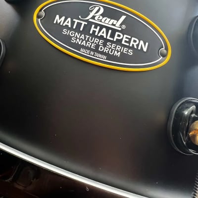 Pearl 14x6 Matt Halpern Signature Brass Snare Drum (MH1460/B)