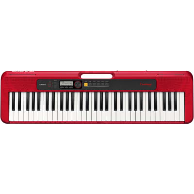 Casio CT-S200 61-Key Digital Piano Style Portable Keyboard with 48 Note Polyphony and 400 Tones, Red image 10