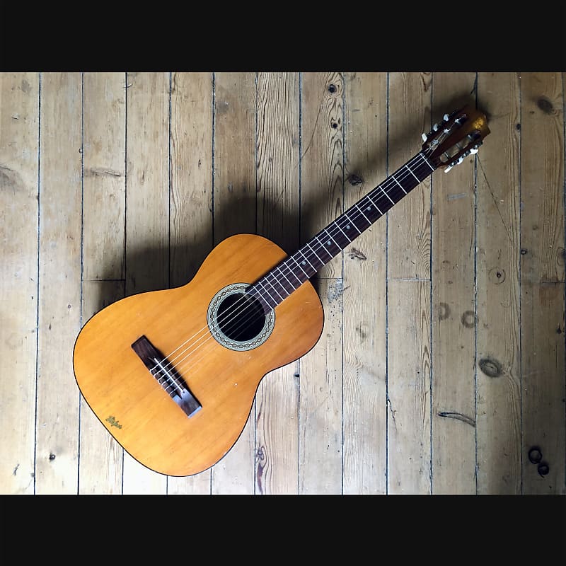 Guitar Hofner 5120  - Vintage 1970's - Classical Guitar, Solid Spruce+Mahogany Neck, Great Condition and Sound image 1