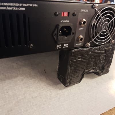 Hartke LH500 500-Watt Bass Amp Head 2008 - Present - Black image 2