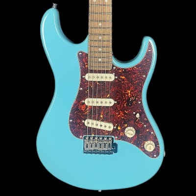 Levinson Sceptre Ventana Standard Electric Guitar in Sonic Blue for sale