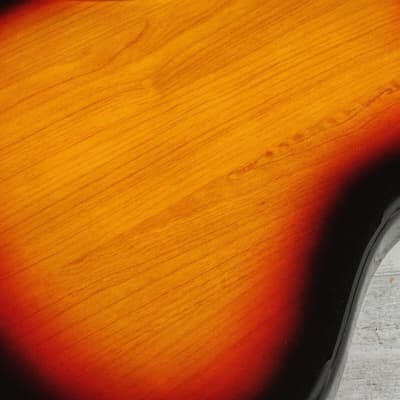 Bacchus Universe Series WJB-330 LH Left Handed Jazz Bass (Sunburst) image 8