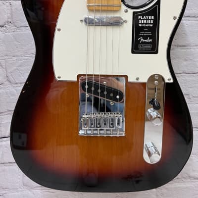 Fender Player Series Telecaster 3 Color Sunburst Finish, Maple Neck - MIM - Demo image 1