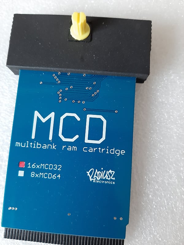 Radiusz Electronics  (Yamaha) MCD-64 / MCD-32 Multibank RAM Cartridge 2022 image 1