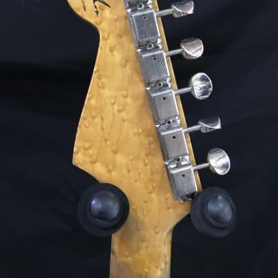 Fender Custom Shop Stratocaster Limited Edition Roasted Fretboard Relic 2017 Aged Black image 6