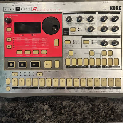 Korg Electribe-R ER-1 Rhythm Synthesizer 2000s - Silver