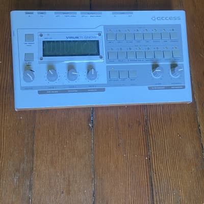 Access Virus TI Snow Desktop Digital Synthesizer 2008 - White