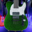 ESP LTD SCT-607 Baritone Green Sparkle Store Demo