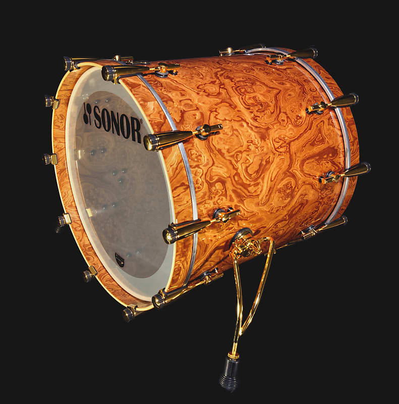 Sonor SQ2 5pc Shell pack - Walnut Roots with Gold Hardware Sonor SQ2 5pc Shell pack - Walnut Roots with Gold Hardware