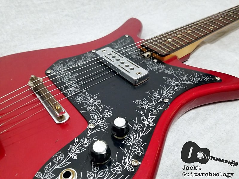 RARE Teisco Tulip Electric Guitar w/ 