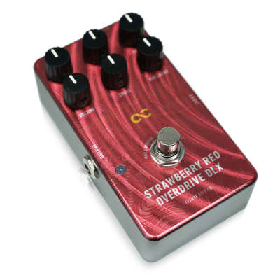 Reverb.com listing, price, conditions, and images for one-control-strawberry-red-overdrive