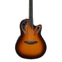 Ovation Celebrity Elite E-Acoustic Guitar CE44-1, MS/Mid/Cutaway, Sunburst
