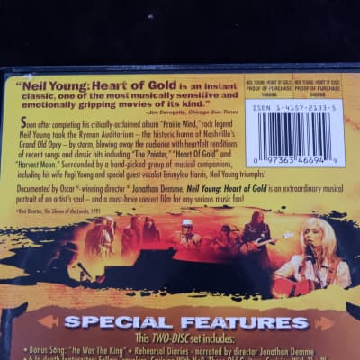 Neil Young Heart of Gold Special Collector's Edition 2-Disc DVD