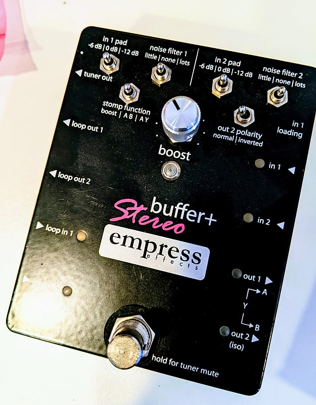 Empress Effects Buffer+ Stereo | Reverb UK