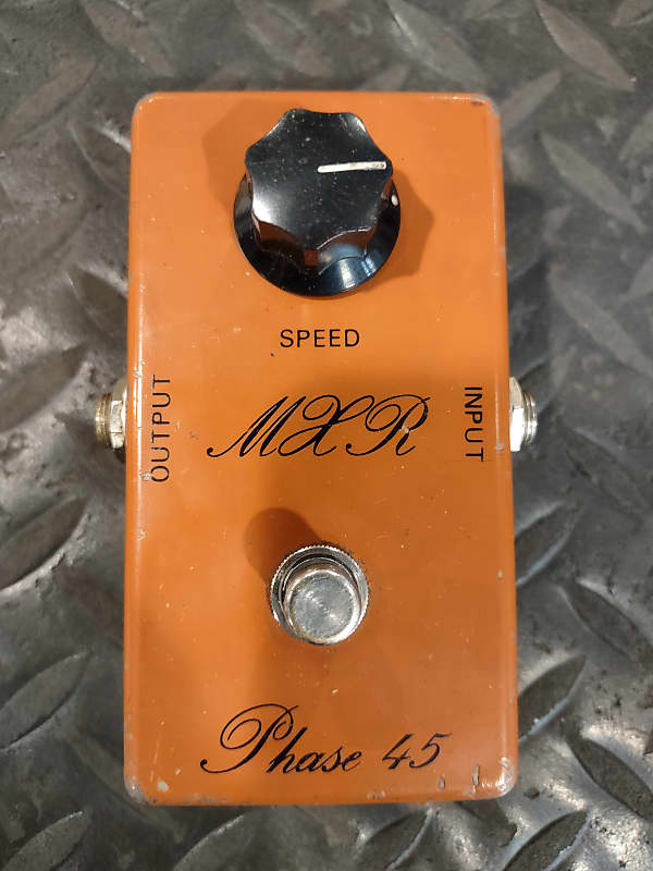 MXR MX-105 Script Phase 45 Orange 1973 - 1975 | Reverb