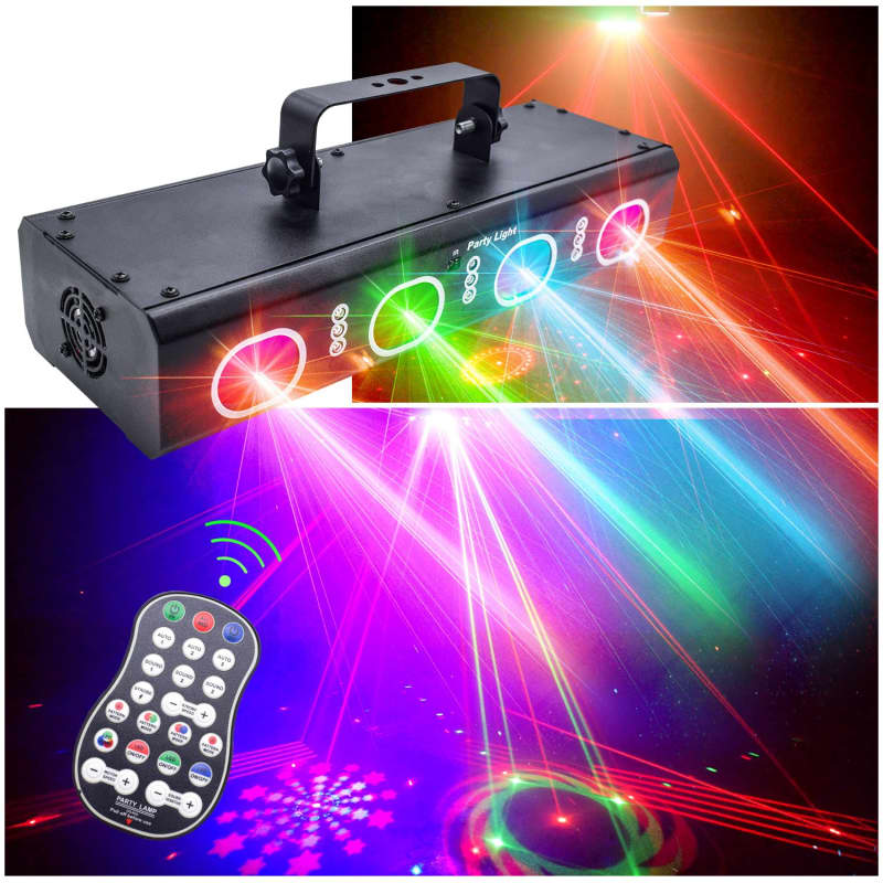 Party Lights Yls Dmx512 Control Voice Control Rgb 15 Eyes For Home