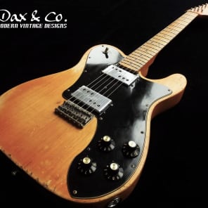Fender Telecaster Deluxe '72 Re-issue Dax&Co. Relic! Vintage Natural Butterscotch W/ Hard Case! image 1