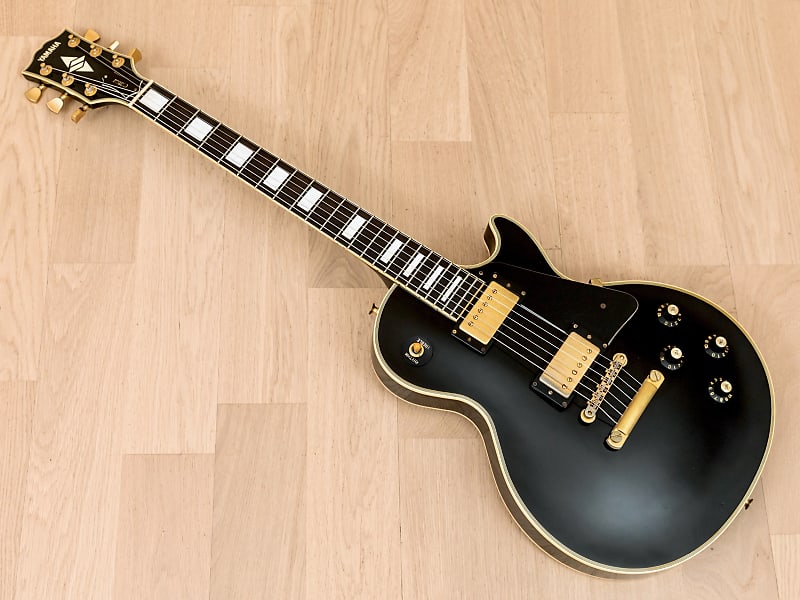 1979 Yamaha LP-800C Lord Player Custom Black Beauty Vintage Guitar Ebony  Japan, Matsumoku