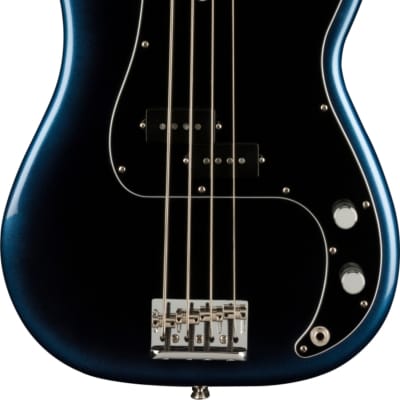 Fender American Professional II Precision Bass Guitar, Rosewood FB, Dark Night