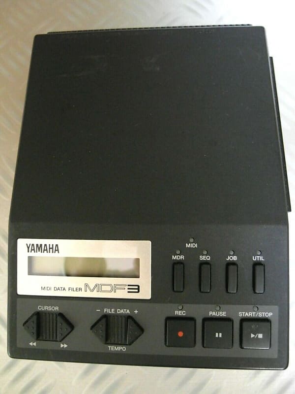 RARE Yamaha MDF3 Données Midi filer pour sampler Tone Generator Drum  Machines AA-