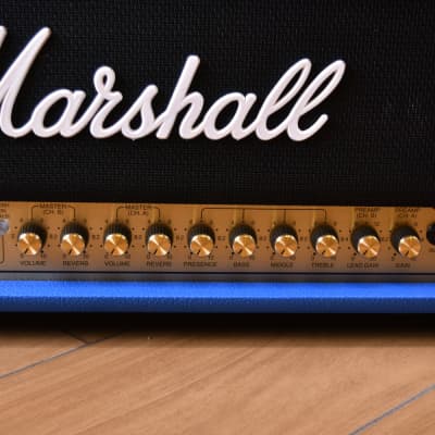 Marshall JCM900 4100 Design Store Bright Blue LTD image 2