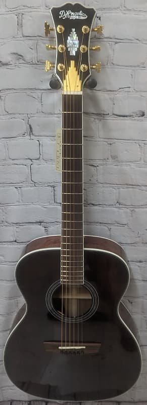 D'Angelico DAEOMXTWALGP Tammany XT Orchestra Acoustic Guitar - Walnut Stain Finish image 1