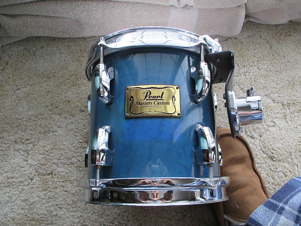 RARE! PEARL MASTERS CUSTOM MMX 8X8 RACK TOM W/OPTI MOUNT | Reverb