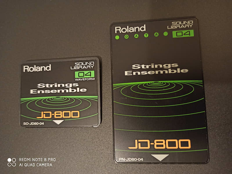 得価新作Roland JD-800用 音色カード 04 String Ensemble 鍵盤楽器