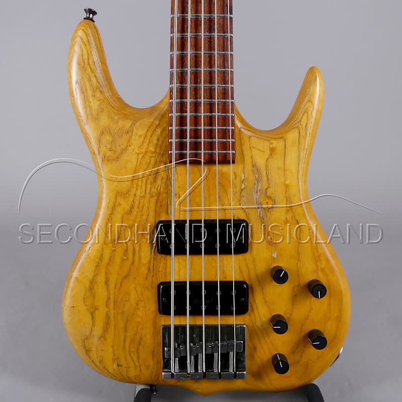 Ken Smith 1995  Ken Smith  CR5MA 5 String Bass ex Werner Kopal BAP 1995 - natur image 1
