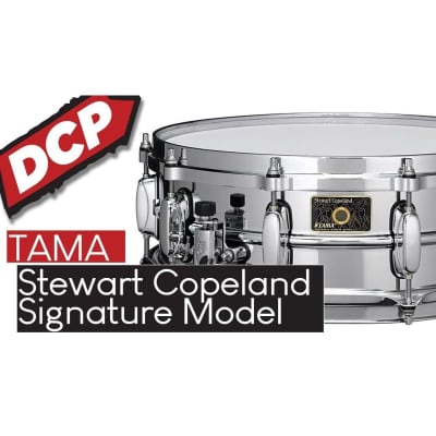Tama Signature Series Snare Drum Stewart Copeland 14x5 image 2