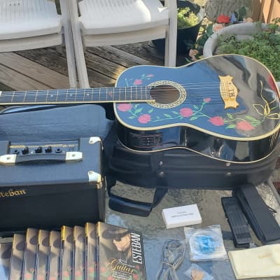Esteban Acoustic Electric Guitar bundle for sale