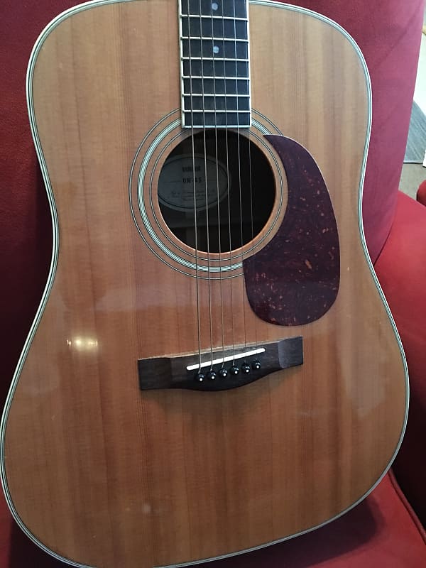 Yamaha DW-4S Dreadnought Acoustic Guitar 1990s | Reverb