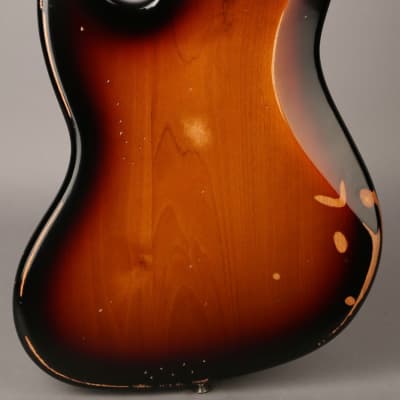 Fender 60th Anniversary Road Worn '60s Jazz Bass - 2020 - Sunburst image 8