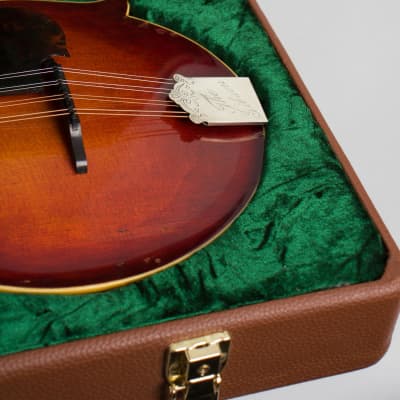 Gibson  F-4 Carved Top Mandolin (1914), ser. #24132, brown tolex hard shell case. image 15