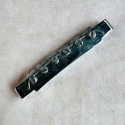 ABR-1 Style Tune-o-matic Adjustable Bridge - Chrome image 2