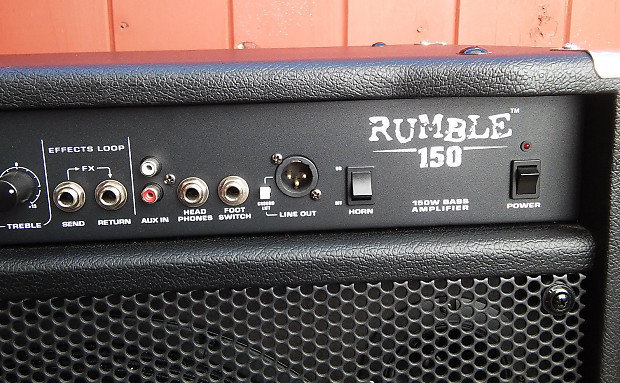 Fender Rumble 150 Bass Combo Amp 1x15 Fender Rumble 150 Bass Combo Amp 1x15