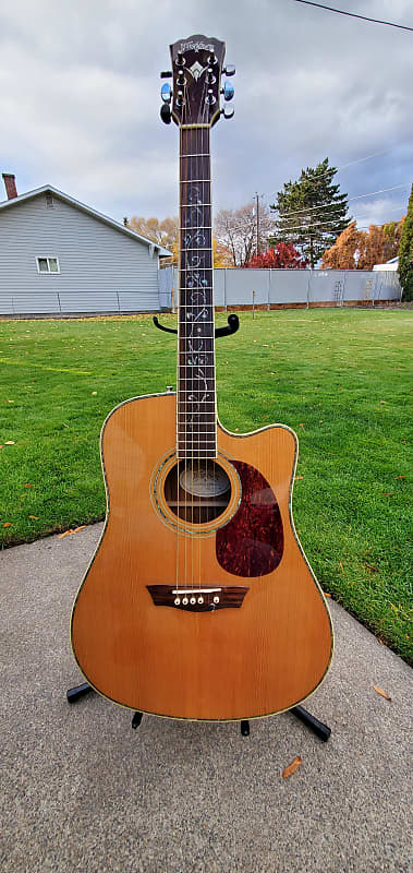 Washburn B-Bender Acoustic WDFLB28SCE, | Reverb