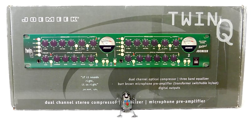 Joemeek twinQ Dual Studio Channel Strip | Reverb Australia