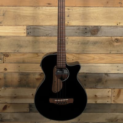 Ibanez AEGB24E Acoustic/Electric Bass Black image 4