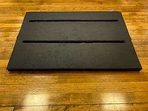 Custom Black Velcro Pedalboard (27"x20") image 1
