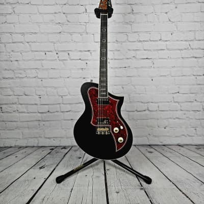 Kauer Guitars Korona 6 String Electric Guitar Firemist Black Lollar Imperials for sale