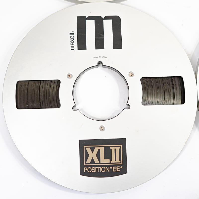 Maxell XLII 35-180 Position EE 10.5 X 1/4 Metal Reel to Reel Tape