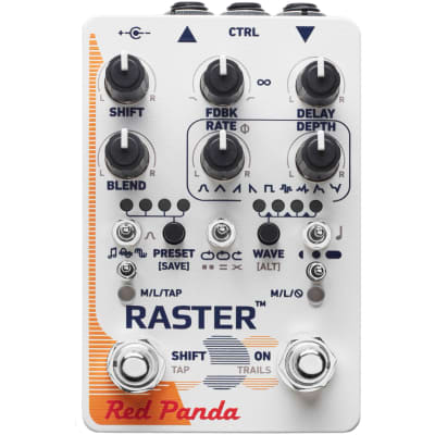 Reverb.com listing, price, conditions, and images for red-panda-raster