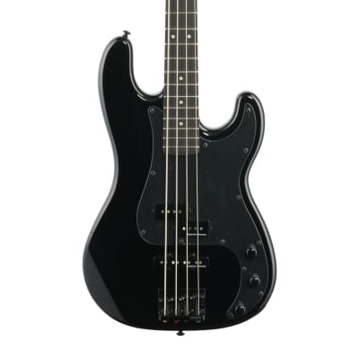 ESP LTD Surveyor 87 Electric Bass, Black, Blemished for sale