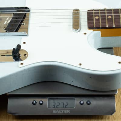Fender Custom Shop 60 Tele Journeyman Relic Trans Sonic Blue CZ569932 image 5