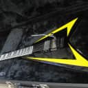 ESP LTD Alexi-600 Alexi Laiho Signature Black with Yellow Pinstripe
