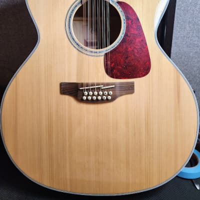 Takamine GJ72CE-12 NAT G70 Series 12-String Jumbo Cutaway Acoustic/Electric Guitar Natural Gloss image 2